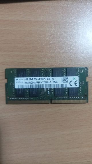 SK hynix 8GB DDR4 2133MHz Módulo RAM