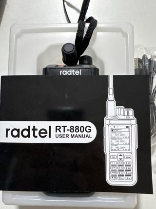 Radio Walkie Talkie Radtel RT-880G APRS+GPS 10W
