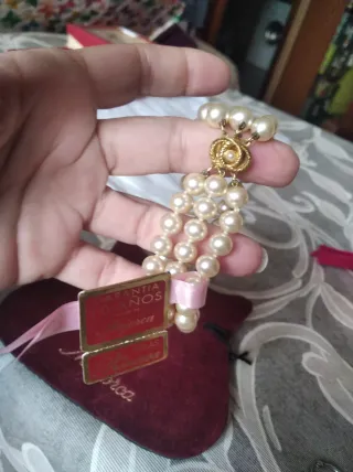 Pulsera Perlas Mallorca colección vintage