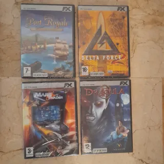 Videojuegos PC FX (Precio 1 Solo Juego)