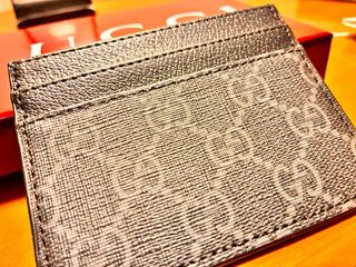 Portacarte Gucci Beige e Rosso