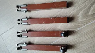 4 Patas para Somier (2 con Ruedas)