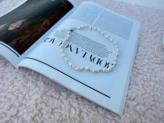 Collar Perlas Akoya Japonesas Barrocas 6-6.5mm