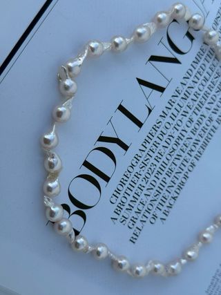 Collar Perlas Akoya Japonesas Barrocas 6-6.5mm