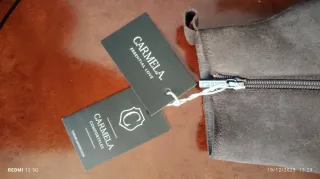 Botines Carmela Tacon Gris Puntiagudos