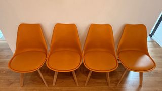 Conjunto mesa y 4 sillas comedor