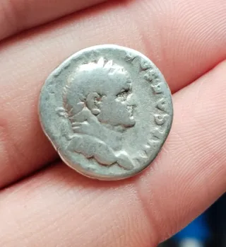 Roma, Moneda Denario Vespasiano 74d.C