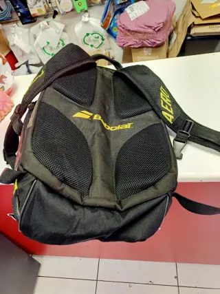 Mochila Babolat Aero Negra y Amarilla