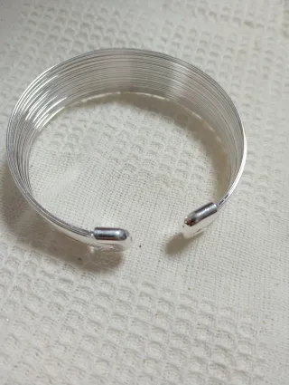 Pulsera de plata fina