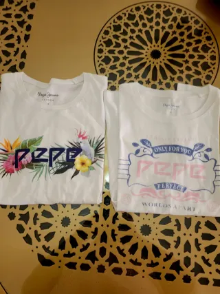 Camiseta Pepe Jeans Talla S Estampado Tropical