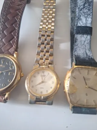 Lote de 4 relojes
