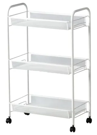 Carrito Auxiliar IKEA HORNAVAN Blanco