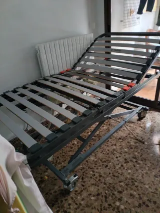 Cama hospitalaria para movilidad reducida