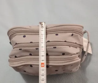 Neceser WS Topitos Beige/Gris con etiqueta