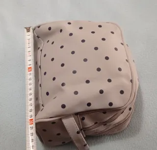 Neceser WS Topitos Beige/Gris con etiqueta