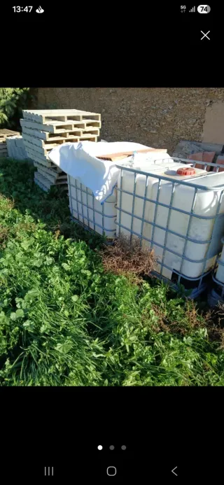 Depósito agua 1000L