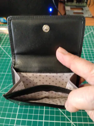 Radley Bolso Cuero Negro Perro Rosa