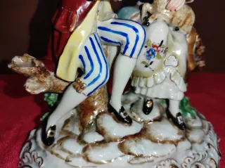 Figuras de porcelana Sauthier
