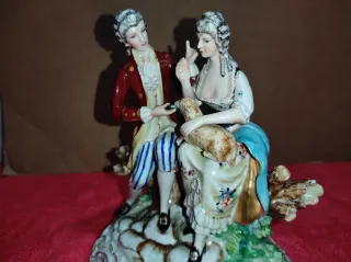 Figuras de porcelana Sauthier