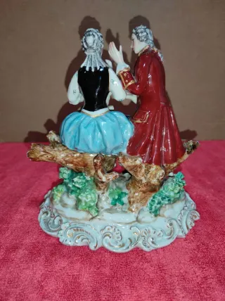 Figuras de porcelana Sauthier