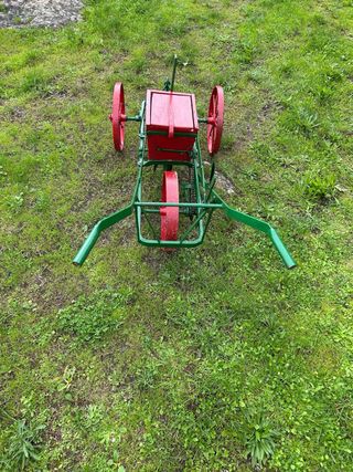 Sembradora Decorativa Verde y Roja