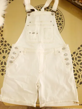 Peto Pepe Jeans Beige/Blanco Talla S