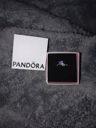 Anillo Pandora Corazón Plata