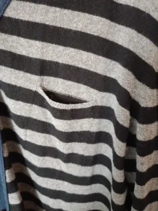 Chaqueta de punto Torradas rayas hombre