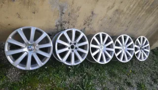 Cinco Llantas Aleación 18 pulgadas originales VW