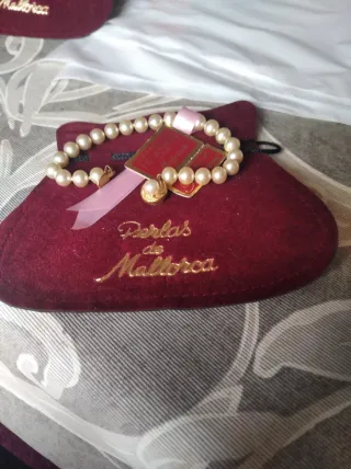 Pulsera Perlas Naturales Mallorca  coleccion vinta