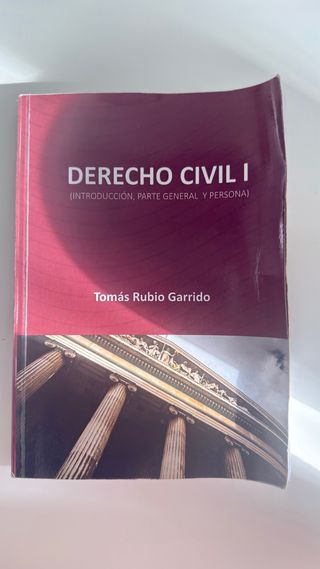 Derecho civil I Introducción ; Parte general y Per