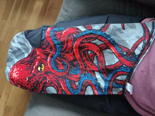 Pasamontañas Buff Rojo octopussy