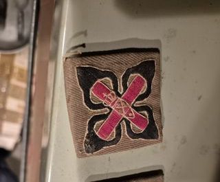 Insignia tela bordada Guerra Civil