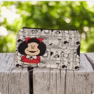 Monedero Mafalda Cómic Multicolor