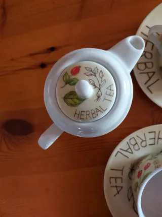 Conjunto de té de porcelana