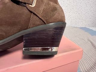 Botines Ante Alma en Pena Marrones