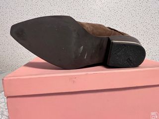 Botines Ante Alma en Pena Marrones