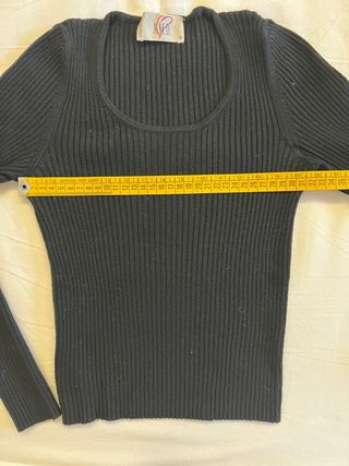 Sottogiacca in misto lana Nero Taglia S