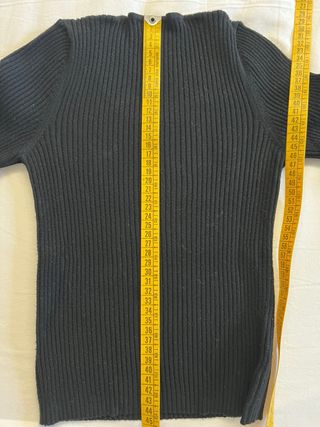 Sottogiacca in misto lana Nero Taglia S