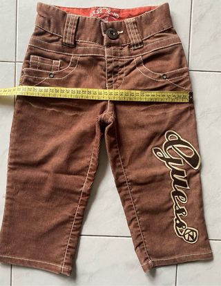 Guess Pantaloni Velluto Bambino Tg 2 Anni
