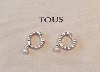 Pendientes TOUS Ositos de plata con Perla