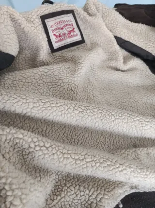 Abrigo Levi's Piel Marrón Original