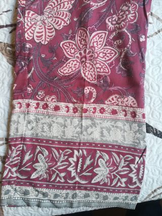 Pijama WS Talla M Rosa y Granate