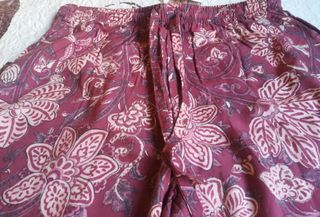 Pijama WS Talla M Rosa y Granate