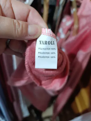 Pijama YAROLL perro corazón rosa
