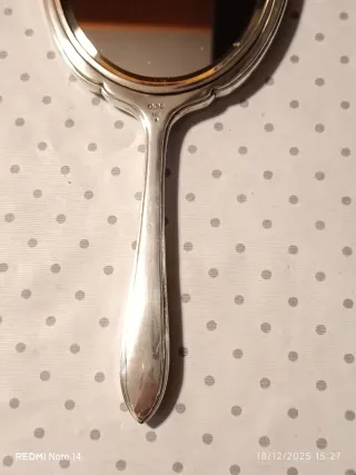 Specchio art decò Argento Sterling 925