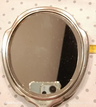 Specchio art decò Argento Sterling 925