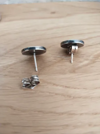 Pendientes Loquillo Plata Ley