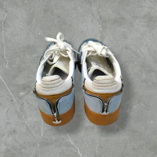 Adidas Samba Unisex Denim Blue Gum Sole Streetwear