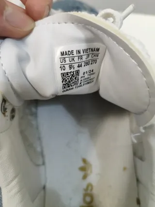 Adidas Samba Unisex Denim Blue Gum Sole Streetwear